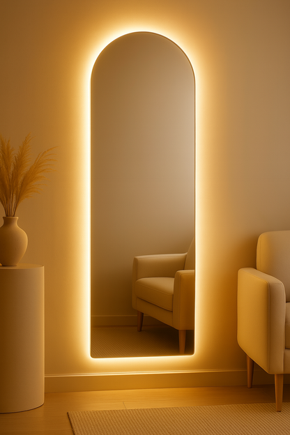 Espelho Decorativo Roma LED - 44x64cm a 60x160cm