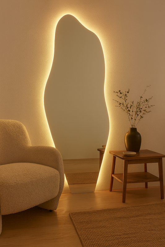 Espelho Decorativo Alma LED - 44x64cm a 60x160cm