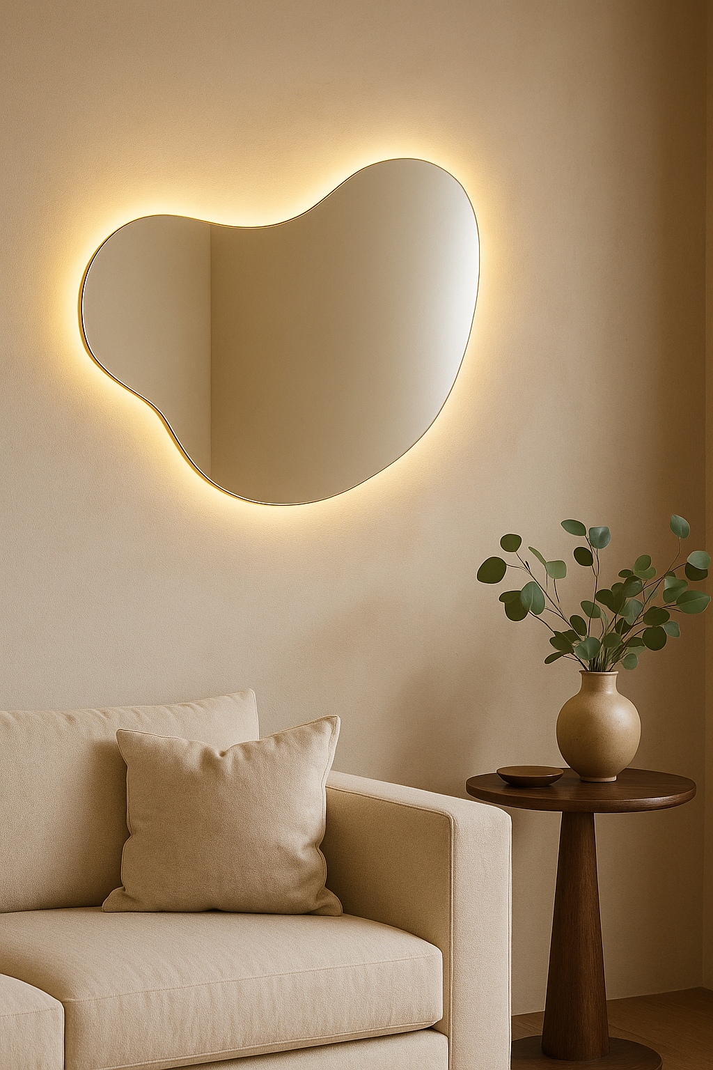 Espelho Decorativo Brisa LED - 44x64cm a 60x160cm