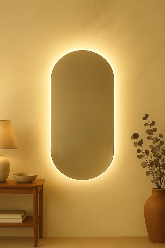 Espelho Decorativo LED - 44x64cm a 60x160cm