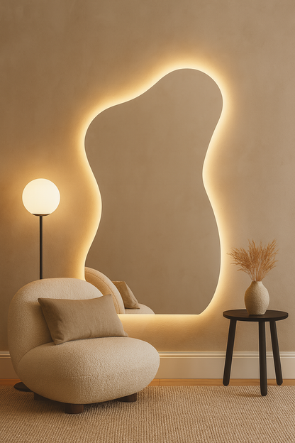 Espelho Decorativo Encanto LED - 44x64cm a 60x160cm