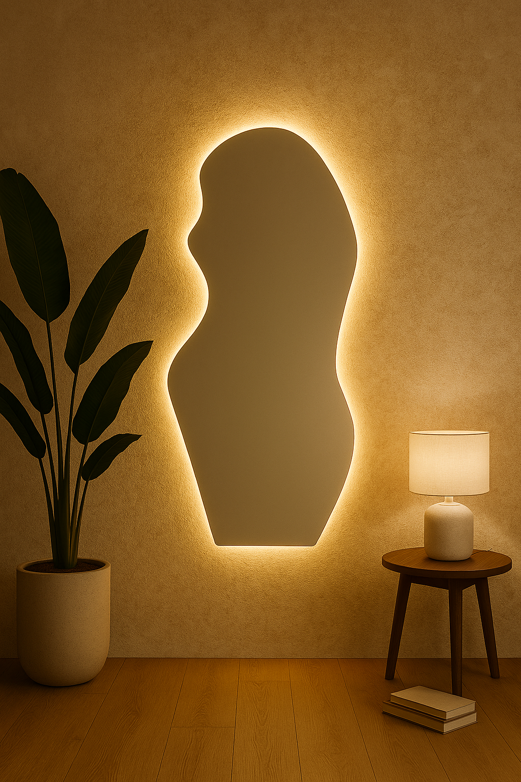 Espelho Decorativo Essência LED - 44x64cm a 60x160cm