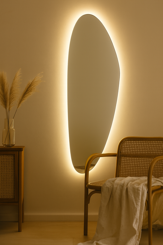 Espelho Decorativo Origem LED - 44x64cm a 60x160cm